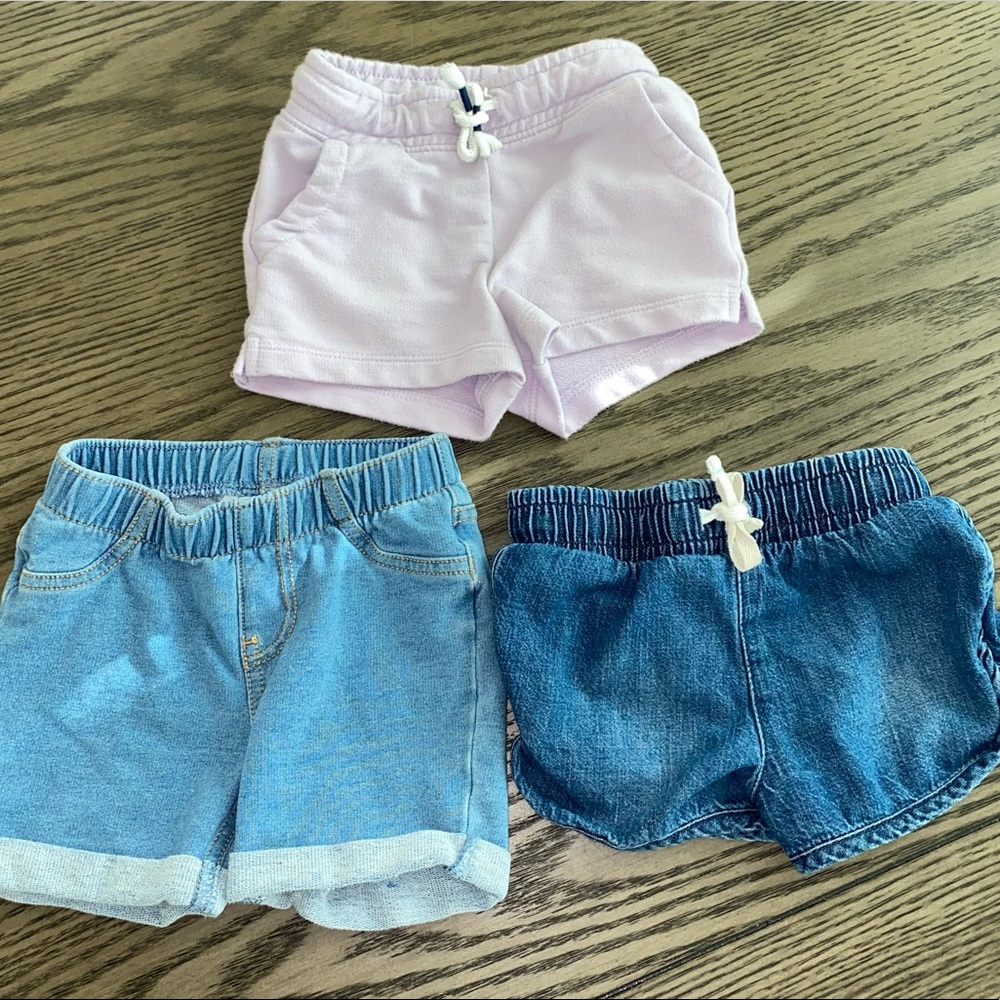 Lot - Cat & Jack Toddler Pull-on  Shorts